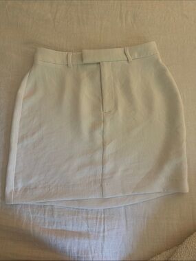 a new day Cream High-Waist Mini Skirt